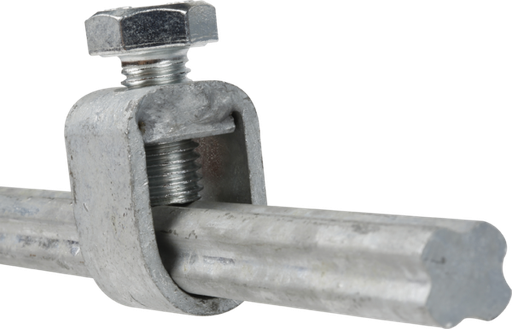 [EUR70500] PIQUET DE TERRE GALVA 85µm, CRUCIFORME Ø 15,5 mm  1 METRE EUR'OHM