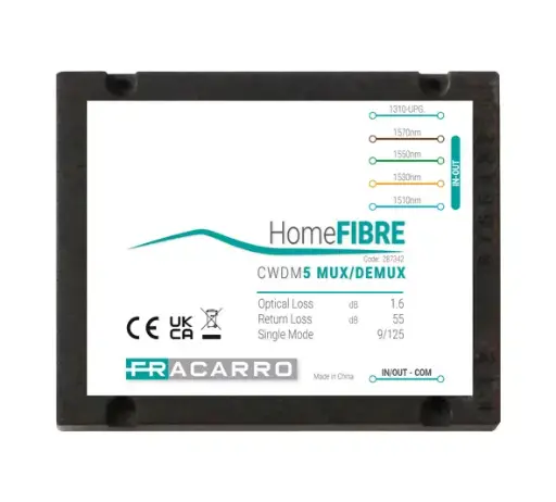 [FRACWDM5] Multiplex - Démultiplex OPTIQUE x5 FRACARRO