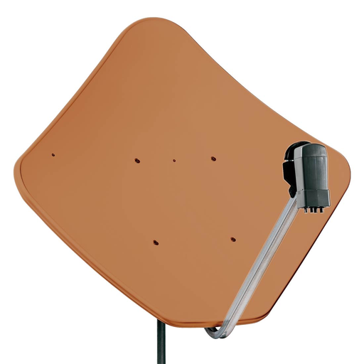 [FRAPENTA85RA] PARABOLE Ø 85 CM ACIER ROUGE sans LNB FRACARRO