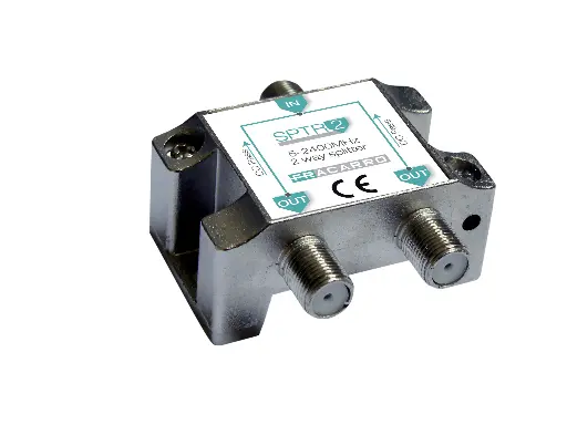 [FRASPTR2] Répartiteur  2 VOIES 2 CC - 5 à 2400 Mhz FRACARRO