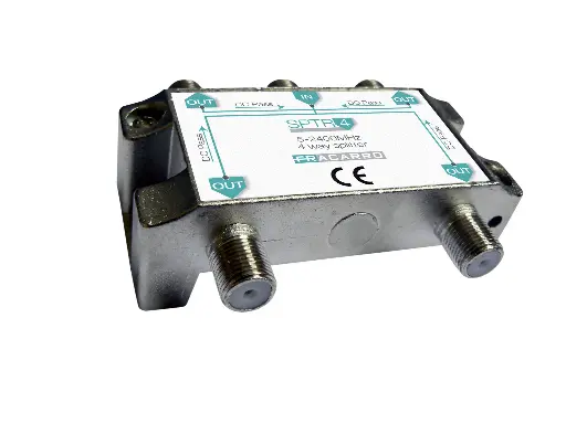 [FRASPTR4] Répartiteur 4 VOIES 4 CC - 5 à 2400 Mhz FRACARRO