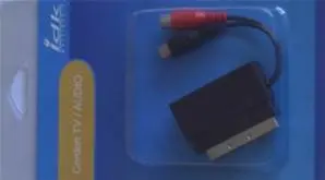[IDKTA101F] ADAPTATEUR TV PERITEL / HIFI IDK