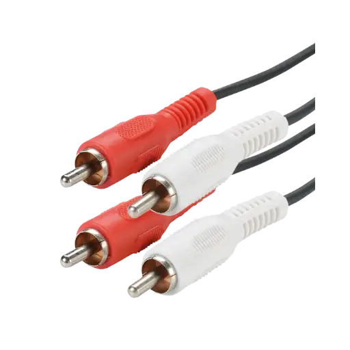 [ITC1580] CORDON 2 RCA mâles / 2 RCA mâles 2.5 M ERARD CONNECT
