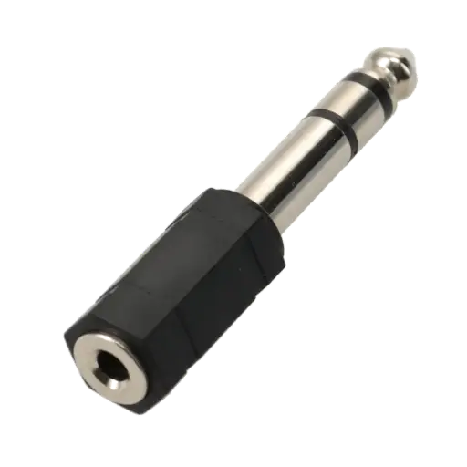 [ITC1746] ADAPTATEUR JACK 6.35 mm Mâle / JACK 3.5 mm Femelle  ERARD CONNECT