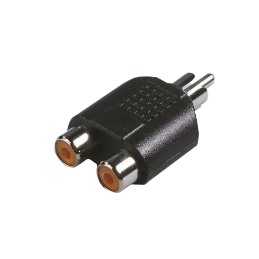 [ITC1752] ADAPTATEUR 1 RCA Mâle / 2 RCA Femelle  ERARD CONNECT