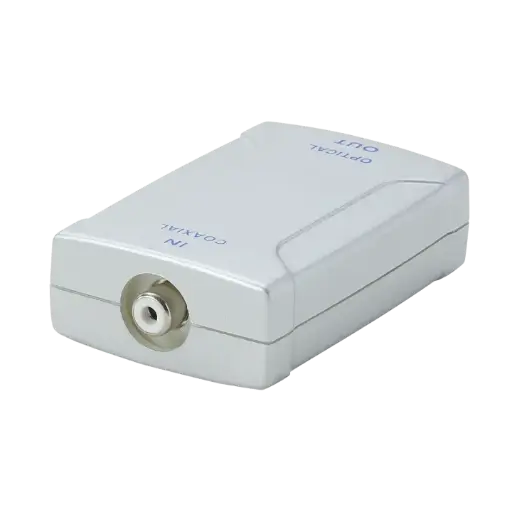 [ITC1902] CONVERTISSEUR AUDIO NUMERIQUE 1 RCA/1 TOSLINK  ERARD CONNECT