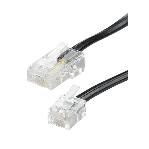 [ITC3766] CORDON RJ11 Mâle / RJ45 Mâle - NOIR  3 M  ERARD CONNECT