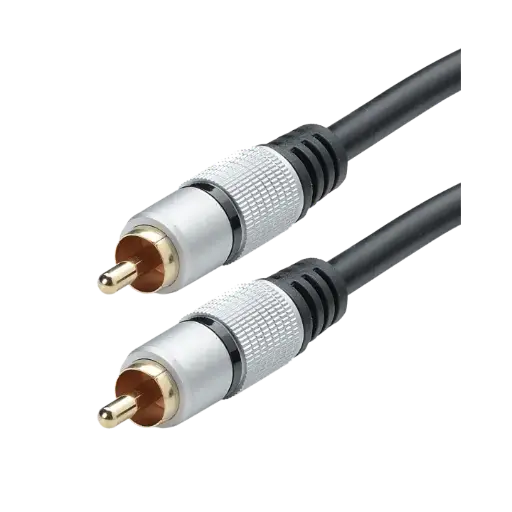 [ITC7003] CORDON 1 RCA VIDEO Mâle / 1 RCA VIDEO Mâle 75 OHMS  1,5 M