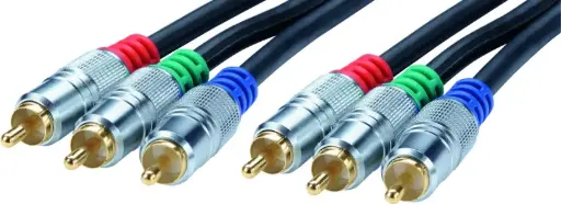 [ITC7205] CORDON BLINDE 3 RCA Male/Male (RCA/RCA RVB/YUV) 5 M ERARD CONNECT