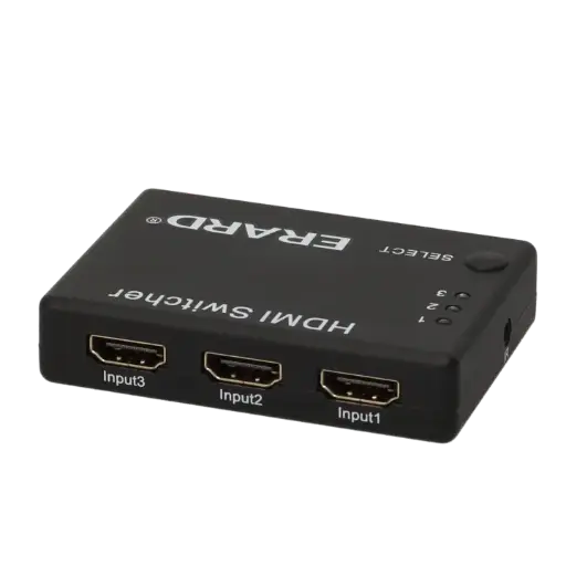 [ITC7983] SELECTEUR HDMI 1080P 3 x 1 DEPORT IR + TELECOMMANDE