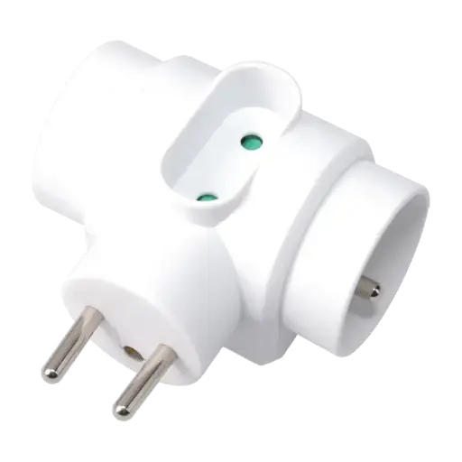 [ITC8362] PRISE TRIPLITE 2 x (2 P + T) ET 1 x (2 P) - PROTECTION ENFANTS ERARD 