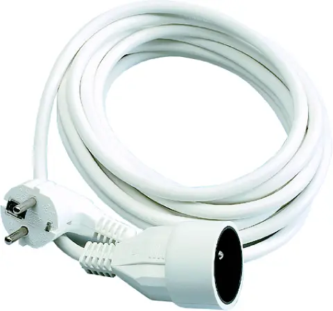 [ITC8503] RALLONGE ELECTRIQUE 2 POLES +TERRE 10/16 A- PROTECTION ENFANTS 3 M