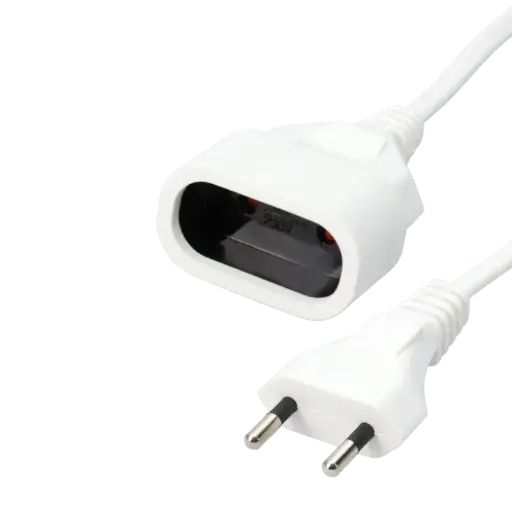 [ITC8507] RALLONGE ELECTRIQUE 2 POLES 6 A PROTECTION ENFANTS 5 M  ERARD CONNECT