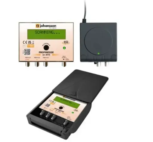 [JOHKIT6715] KIT AMPLI + ALIM PROGRAMMABLE FM/DAB/UHF 70-90dBµV  JOHANSSON