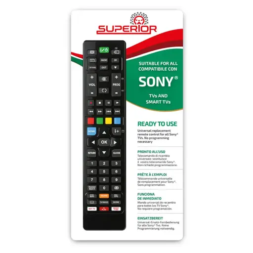 [MBG8033] TELECOMMANDE UNIVERSELLE POUR TV SONY SANS PROG. NI CODE MBG