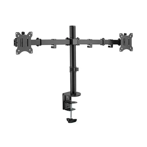 [MBGEB-1732-2B] SUPPORT DE BUREAU A PINCE POUR  2 ECRANS DE 17 A 32" MBG