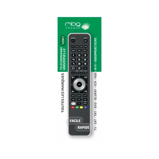 [MBGFREEDOM-1N] TELECOMMANDE PROGRAMMABLE DIRECTE (par PC) pour 1 APPAREIL NOIRE MBG