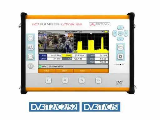 [PROHDRANGER.U.LITE] MESUREUR DE CHAMP SAT + TERR. HD COMPACT PROMAX
