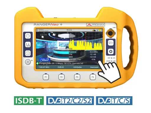 [PRORANGERNEO+] MESUREUR DE CHAMP TV & SATELLITE MULTIFONCTION AVANCE PROMAX