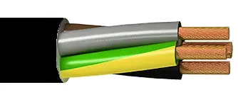 [RCTH05VVFRPC3G1.5N] CABLE SOUPLE 3G Ø 1,5 mm² NOIR (bobine de 100 Mètres - prix au M) RCT