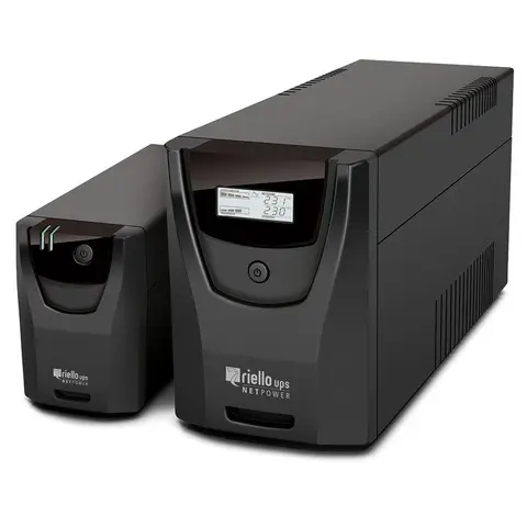 [RIENPW1500] ONDULEUR LINE INTERACTIVE 1500 VA / 900 W - 10MIN RIELLO UPS