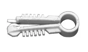 [SANCVC66] CHEVILLES BLANCHES POUR CABLE Ø 6,2 à 7,2 mm (La boite de 100) 