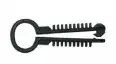 [SANCVC66N] CHEVILLES NOIRES POUR CABLE Ø 6,2 à 7,2 mm (La boite de 100)