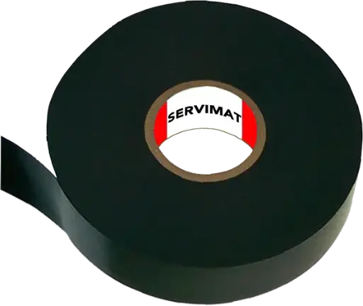 [SERS1920N] ROULEAU DE SABA PVC 19 mm x 20 M NOIR SERVIMAT