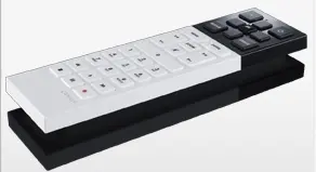 [TELCANAL+] TELECOMMANDE CANAL+ LE CUBE avec LEAFLET