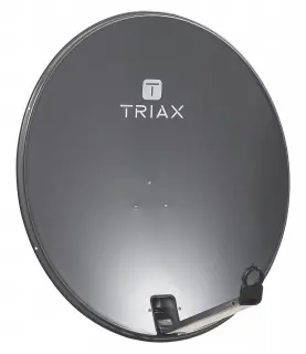 [TRITDA78123761] PARABOLE Ø 80 CM ALU noir, sans LNB (120514) TRIAX