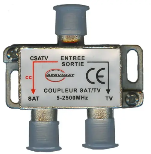 [TWI51979] COUPLEUR TV SAT INTERIEUR SERVIMAT