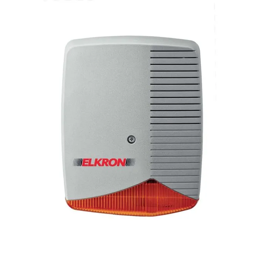 [URMHPA700M] SIRENE AUTO ALIMENTEE ALU, FLASH à LED, EXTERIEURE 105 dB ELKRON