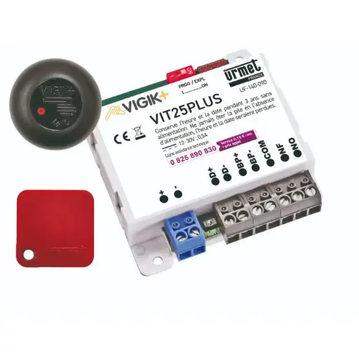 [URMVIT25PLUS] KIT CENTRALE 1P VIGIK+ AUTONOME URMET