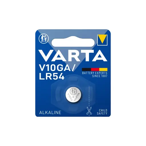 [VARV10GA] BLISTER 1 PILE ALCALINE V10GA VARTA