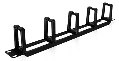 [VIS13P1553003] ORGANISATEUR DE CABLES pour COFFRET 10" 1U NOIR CAHORS