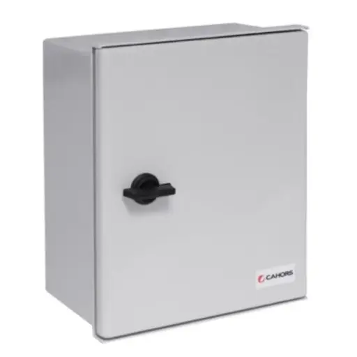 [VISMN321-1P] COFFRET MINIPOL PORTE PLEINE, H300 x L250 x P140 FERMETURE 1 point (06PF320001-CED)CAHORS