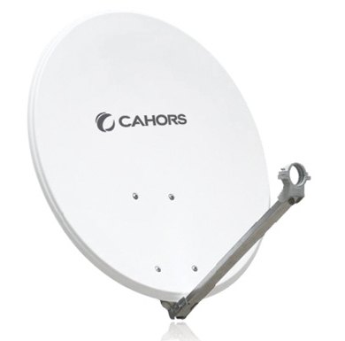 [VISKIT65ACIER] PARABOLE Ø 65 CM ACIER + LNB UNI CAHORS 