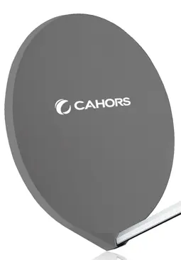 [VISSMC55GECO] PARABOLE Ø 55 CM ECO FIBRE GRISE SANS LNB CAHORS