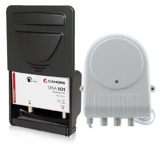 [VISVKA101-UHD] KIT PREAMPLIFICATEUR TERRESTRE UHF16-36 dB 5G + ALIMENTATION CAHORS