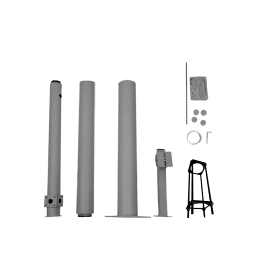 [DTLPT3GF] POTEAU DE 3 METRES GRIS FONCE POUR INSTALLATION DE CAMERAS TECLINK 