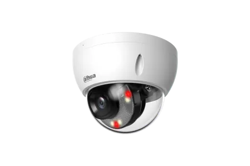 [DIPC-HDBW2449EP-S-IL-0280B] CAMERA DOME IP AV 4MP 2.8 mm IR 30m SMART DUAL LIGHT - WIZSENCE - POE DAHUA 