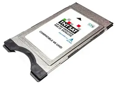 [SERTNTSATCAM] MODULE TV TNTSAT CI+COMPATIBLE 4K-UHD + CARTE D'ACCES SERVIMAT