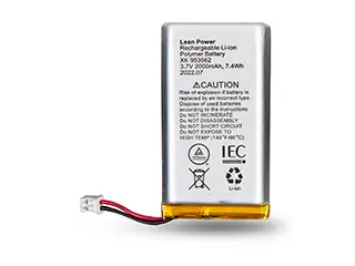 [AJBATTERIE-2A-2PIN] BATTERIE BACK-UP  2Ah, POUR  HUB, HUB2, HUB PLUS, REX, REX2 (2022) "2 PIN" AJAX  