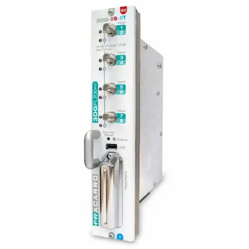 [FRA3DG8S8T] TRANSMODULATEUR OCTO DVB-S2 vers DVB-T   FRACARRO 