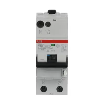 [ABBDS201LC10A30MA] DISJONCTEUR DIFFERENCIEL DS201L 10 A 30mA -AC (471012) ABB
