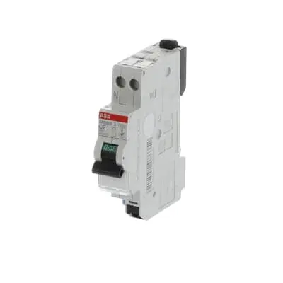 [ABBSN201SLC2A] DISJONCTEUR PHASE NEUTRE SN201SL SANS VIS 2 A / 4.5kA (470429) ABB