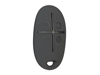 [AJSPACECONTROLB] TELECOMMANDE 4 BOUTONS ALARME NOIRE AJAX