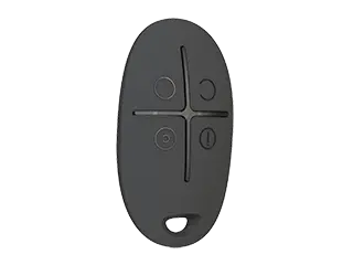 [AJSPACECONTROLB] TELECOMMANDE 4 BOUTONS ALARME NOIRE AJAX