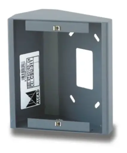 [ALCCSU-311] BOITIER EN  SAILLIE ANGULAIRE SIMPLE 1 OU 2 RANGEES ALCAD