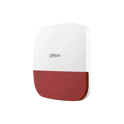 [DARA13-W2RED] SIRENE EXTERIEURE SANS FILS, IP65, 110 dB RED DAHUA